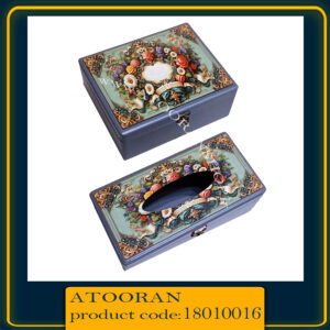 ست باکس پذیرایی و دستمال 8ml(18010016)