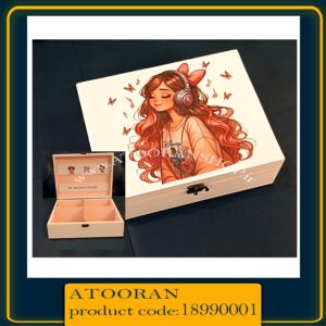 باکس هدیه دخترانه . سفارشی 8ml(18990001)