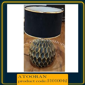 آباژو پایه پتینه مخمل مشکی (31010042)